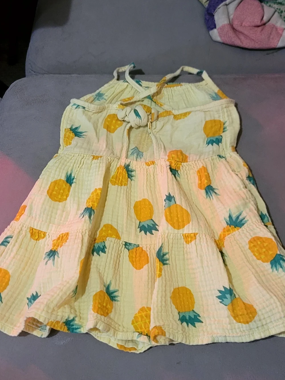 Girls Pineapple Sundress